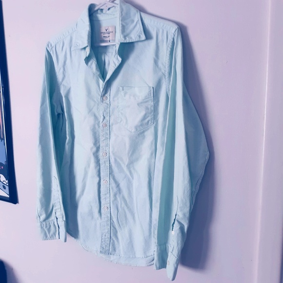 American Eagle Mens Size Small Button Down - Picture 1 of 5